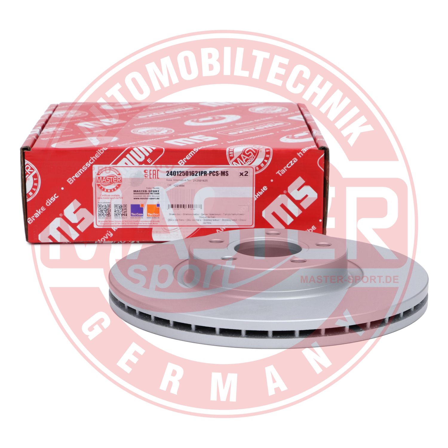 Disc frana MASTERSPORT GERMANY 24012501621PR-PCS-MS